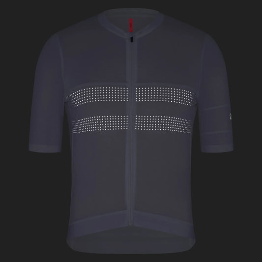 RAPHA Men's Brevet Lightweight Jersey III - White/Silver