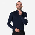 RAPHA Men's Classic Long Sleeve Jersey - Dark Navy/White/Light Blue