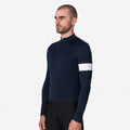 RAPHA Men's Classic Long Sleeve Jersey - Dark Navy/White/Light Blue