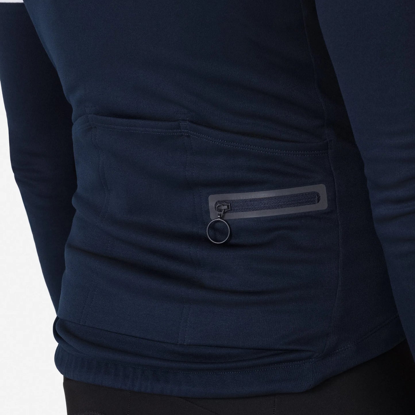 RAPHA Men's Classic Long Sleeve Jersey - Dark Navy/White/Light Blue