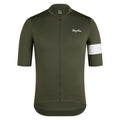 RAPHA Men's Core Jersey - Dark Green/White