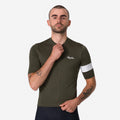 RAPHA Men's Core Jersey - Dark Green/White