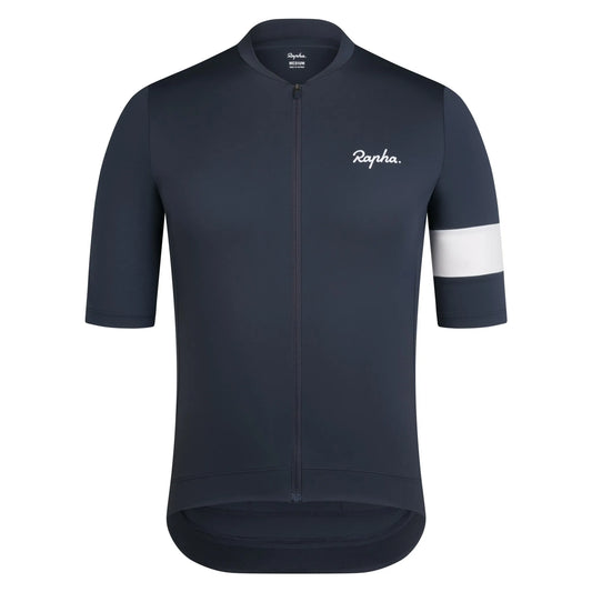 RAPHA Men's Core Jersey - Dark Grey/White