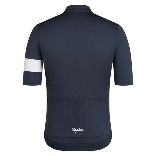 RAPHA Men's Core Jersey - Dark Grey/White
