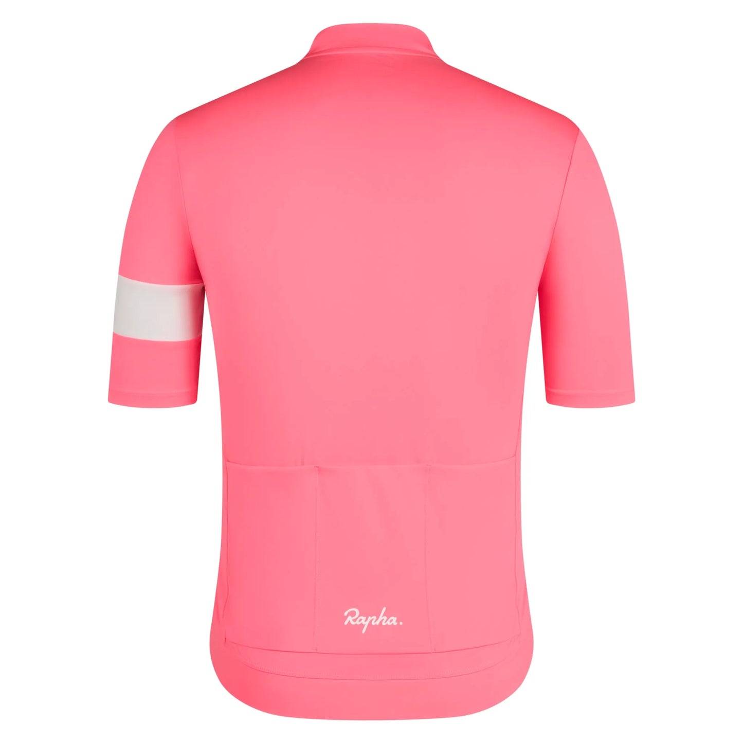 RAPHA Men's Core Jersey - High-Vis Pink/White