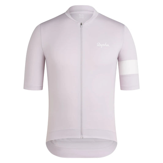RAPHA Men's Core Jersey - Pale Lilac/White