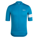 RAPHA Men's Core Jersey - Teal Blue/White