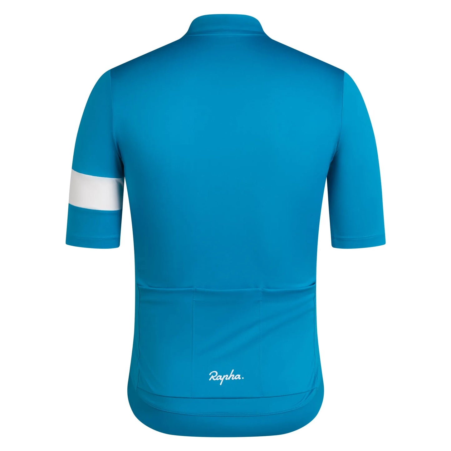 RAPHA Men's Core Jersey - Teal Blue/White