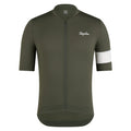 RAPHA Men's Core Lightweight Jersey - Dark Green/White