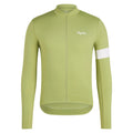 RAPHA Men's Core Thermal Long Sleeve Jersey - Fern/White