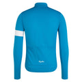 RAPHA Men's Core Thermal Long Sleeve Jersey - Teal Blue/White