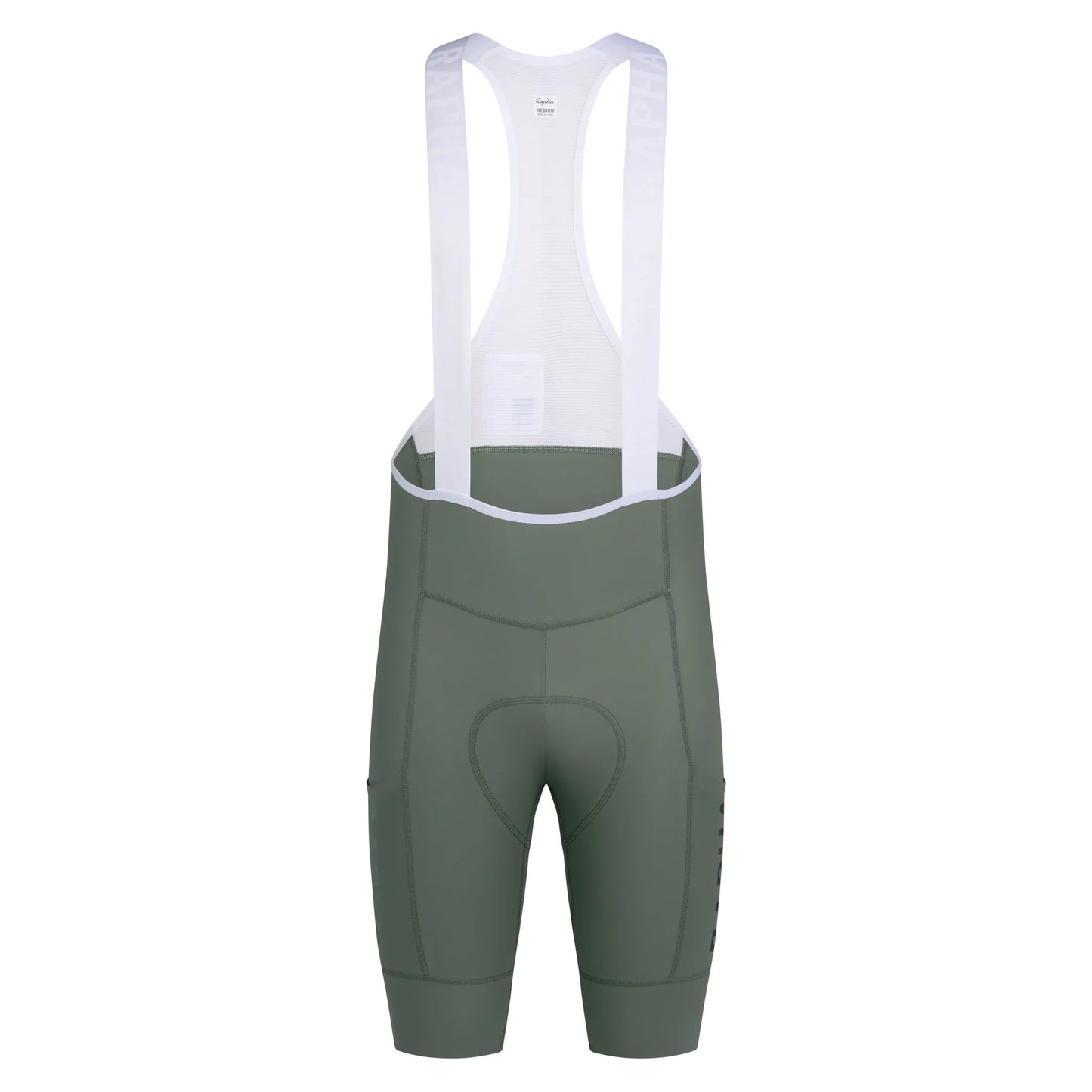 RAPHA Men's Pro Team Cargo Bib Shorts - Regular - Laurel/White