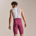 RAPHA Men's Pro Team Cargo Bib Shorts - Regular - Raspberry/White