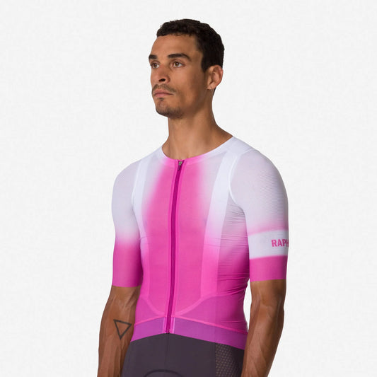 RAPHA Men's Pro Team Ghost Jersey - Rose Violet/Quartz