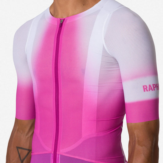 RAPHA Men's Pro Team Ghost Jersey - Rose Violet/Quartz