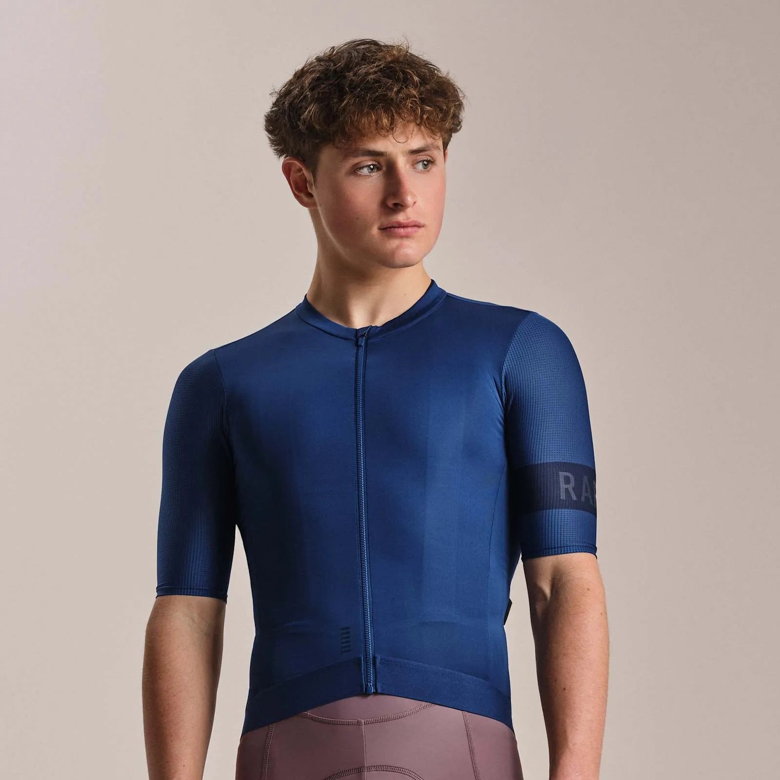 RAPHA Men's Pro Team Jersey II - Fossil Blue/Marine Blue