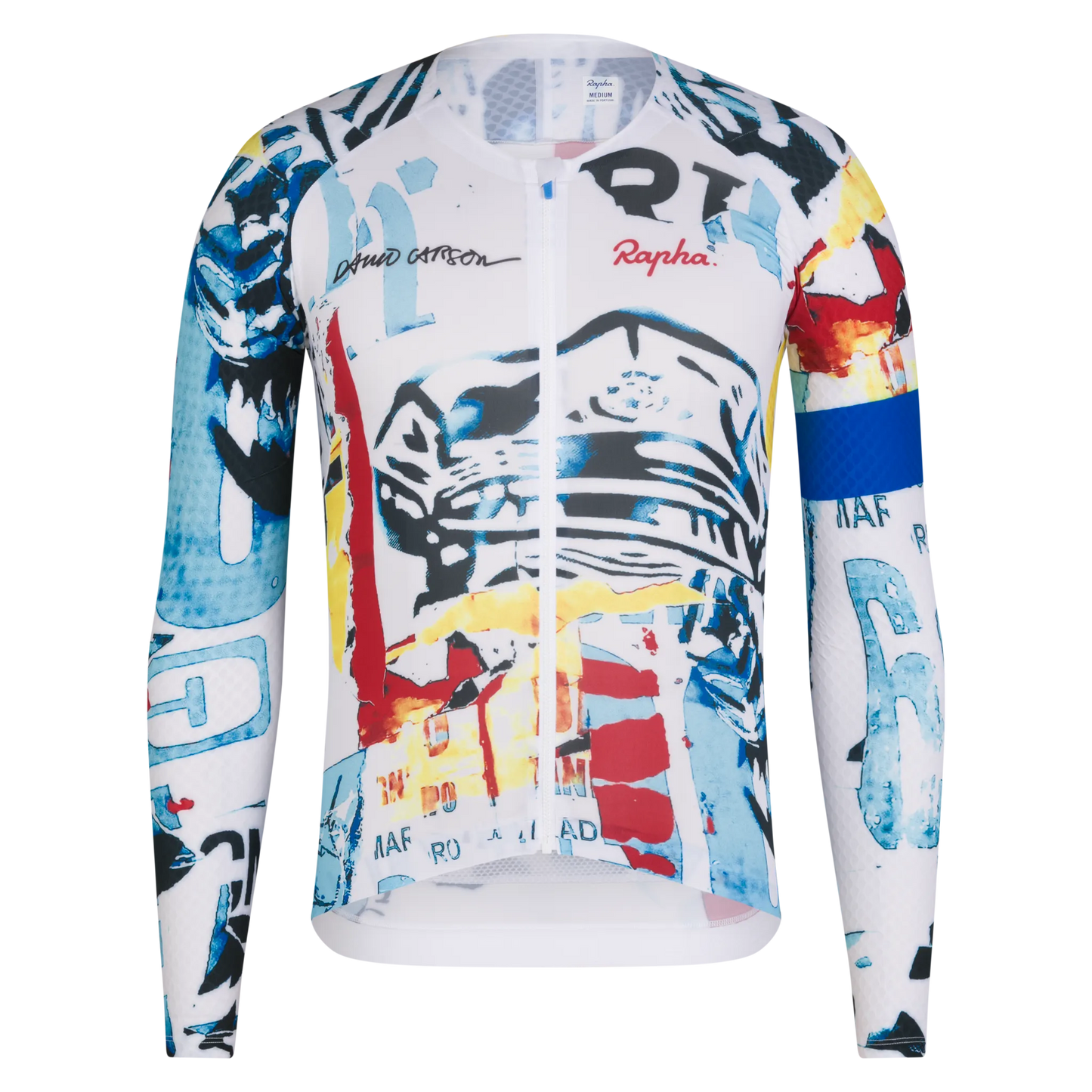 RAPHA Men's Pro Team LS Aero Jersey David Carson - WCO
