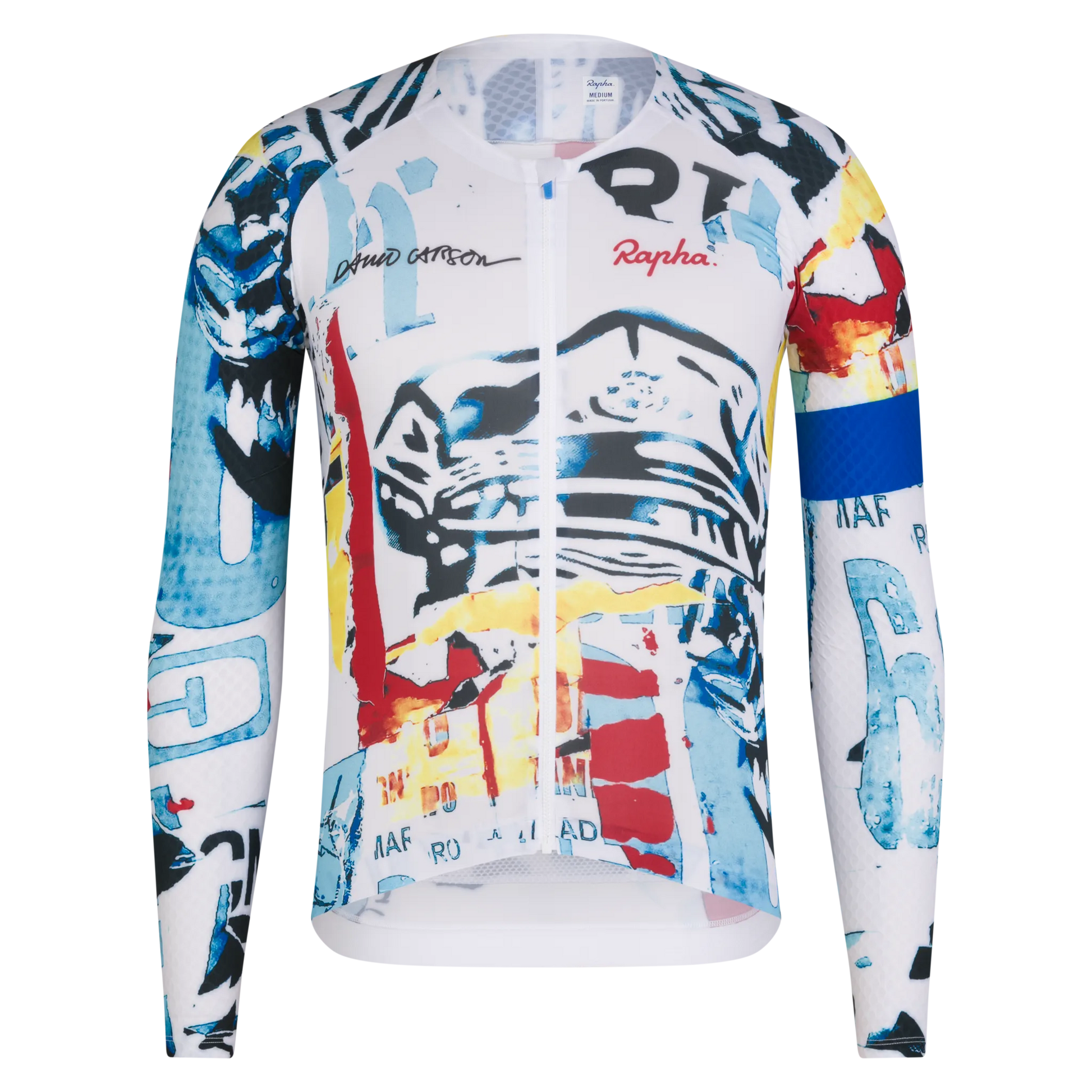 RAPHA Men's Pro Team LS Aero Jersey David Carson - WCO