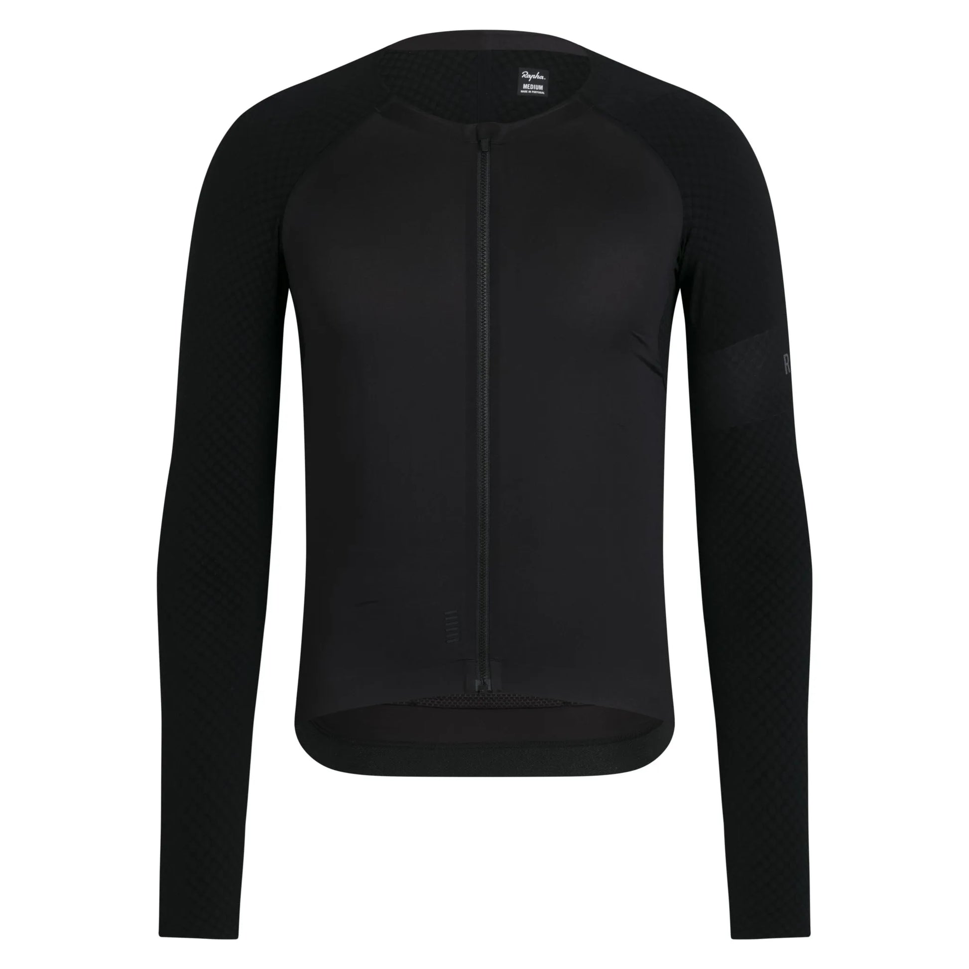 RAPHA Men's Pro Team Long Sleeve Aero Jersey - Black/Black - Próxima Reposición de Existencias