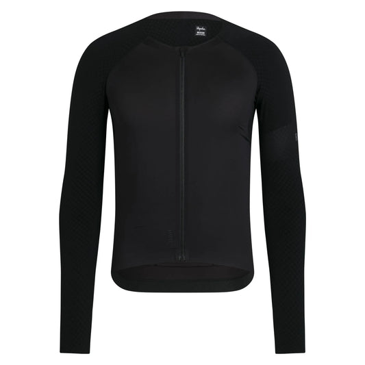 RAPHA Men's Pro Team Long Sleeve Aero Jersey - Black/Black - Próxima Reposición de Existencias