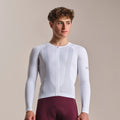 RAPHA Men's Pro Team Long Sleeve Aero Jersey - White/White