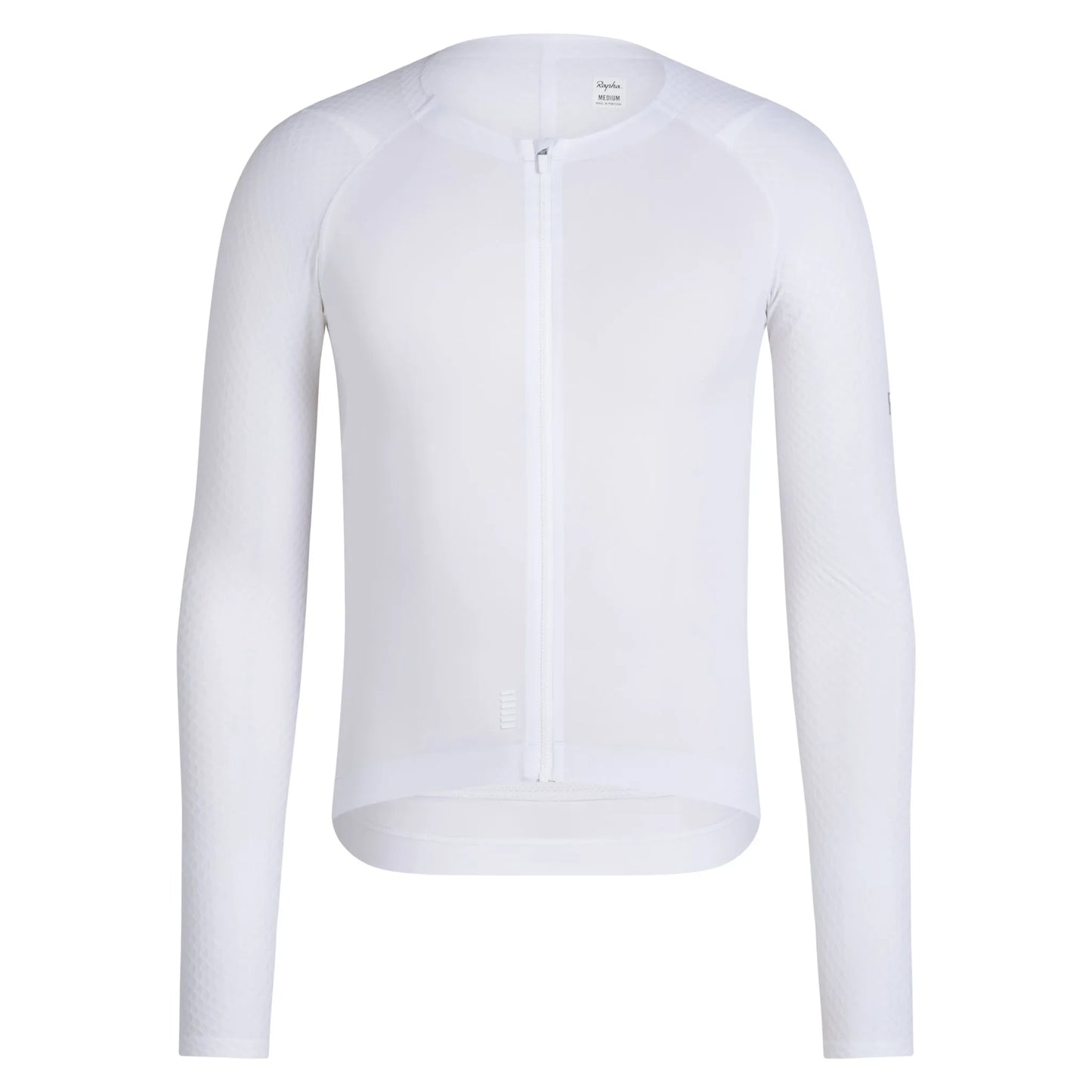 RAPHA Men's Pro Team Long Sleeve Aero Jersey - White/White
