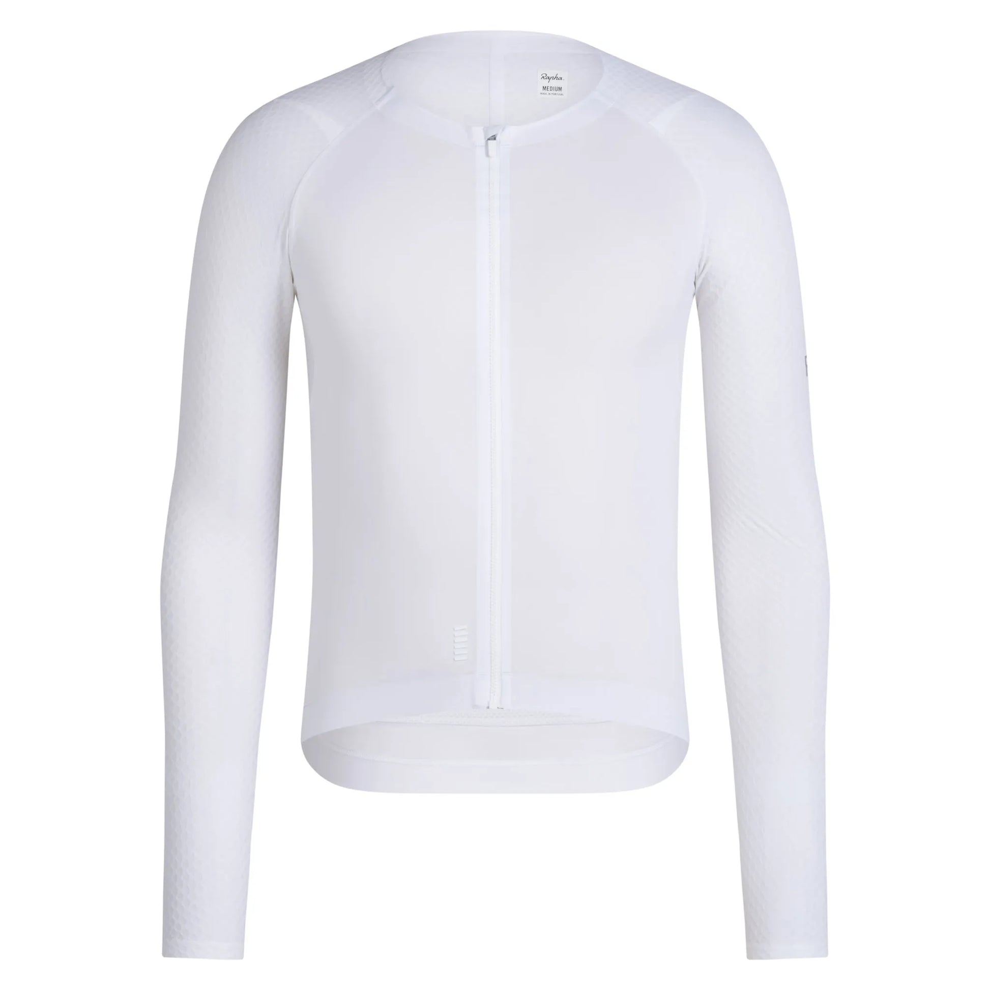 RAPHA Men's Pro Team Long Sleeve Aero Jersey - White/White
