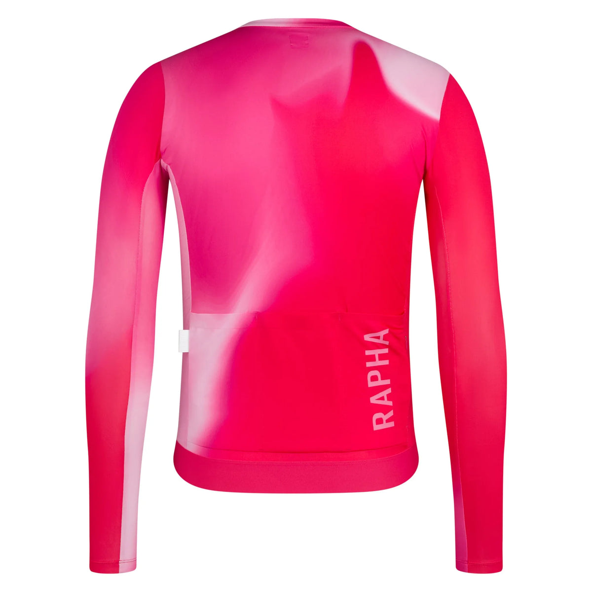 RAPHA Men's Pro Team Long Sleeve Lightweight Jersey III - Surface Print - Pink