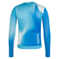 RAPHA Men's Pro Team Long Sleeve Lightweight Jersey III - Surface Print - Turquoise