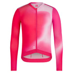 RAPHA Homes Pro Team Màniga llarga Lightweight Maillot III - Surface Print - Pink