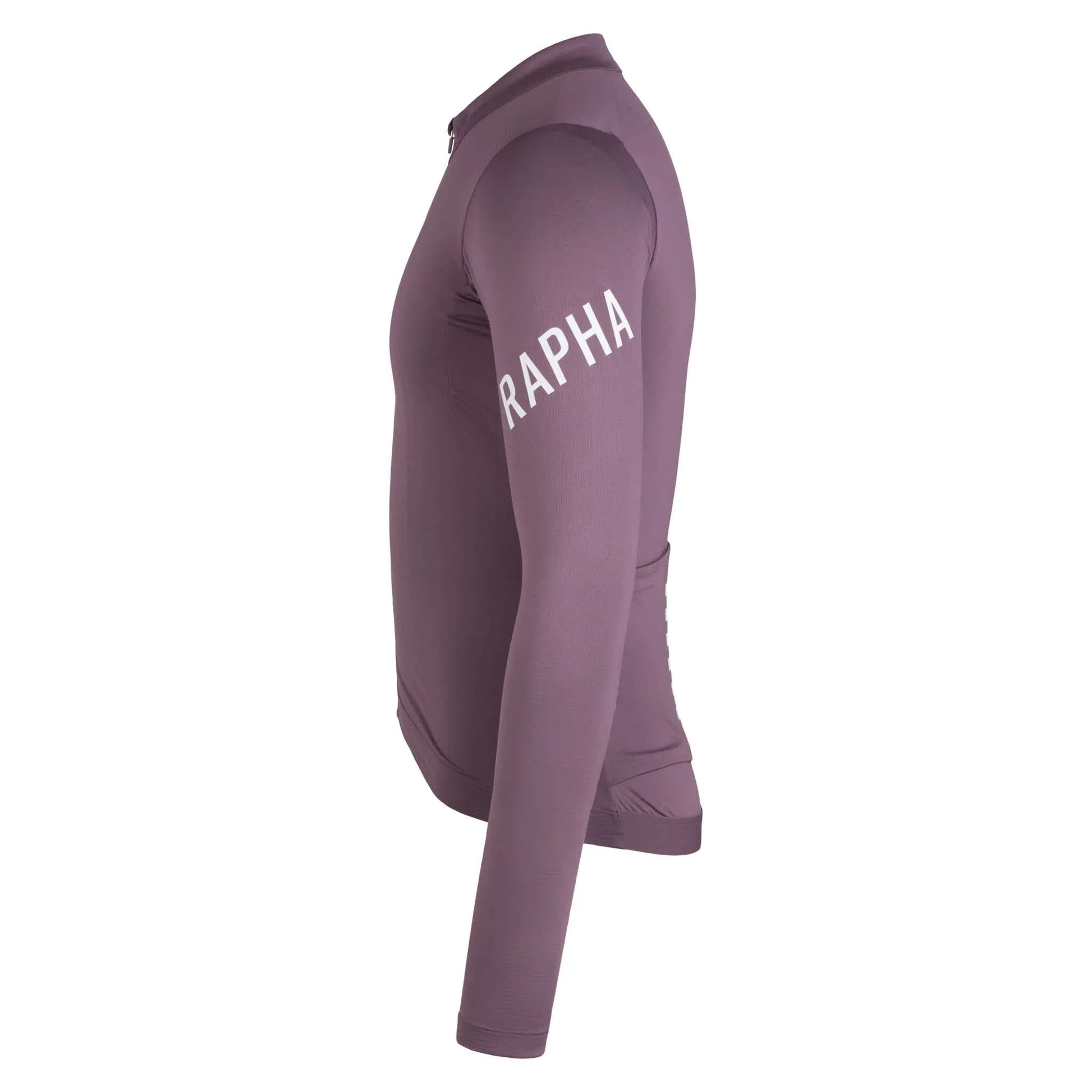 RAPHA Men's Pro Team Long Sleeve Midweight Jersey - Amethyst/White