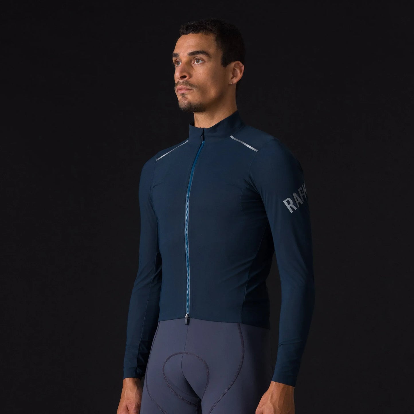 RAPHA Men's Pro Team Long Sleeve Shadow Jersey - Carbono