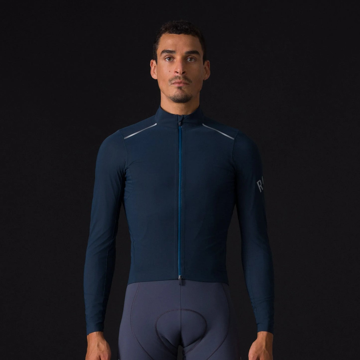 RAPHA Men's Pro Team Long Sleeve Shadow Jersey - Carbono