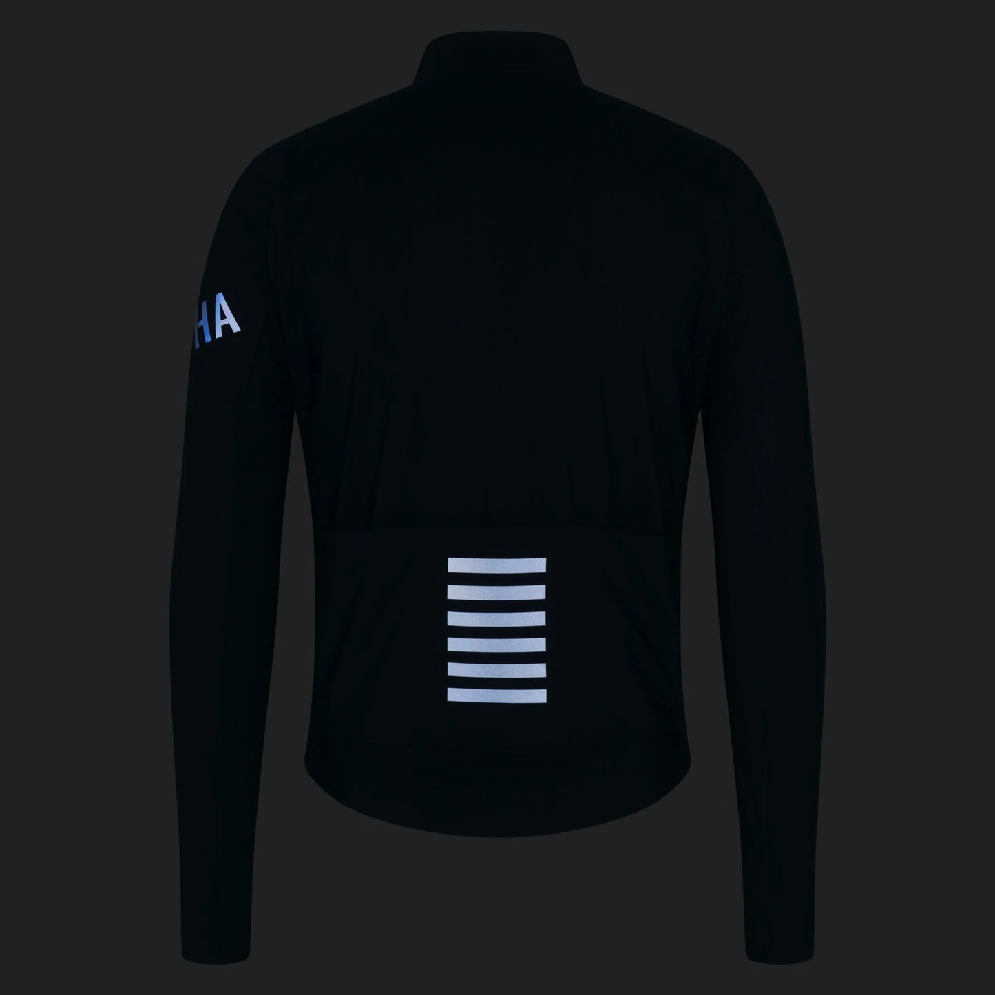 RAPHA Men's Pro Team Long Sleeve Shadow Jersey - Carbono