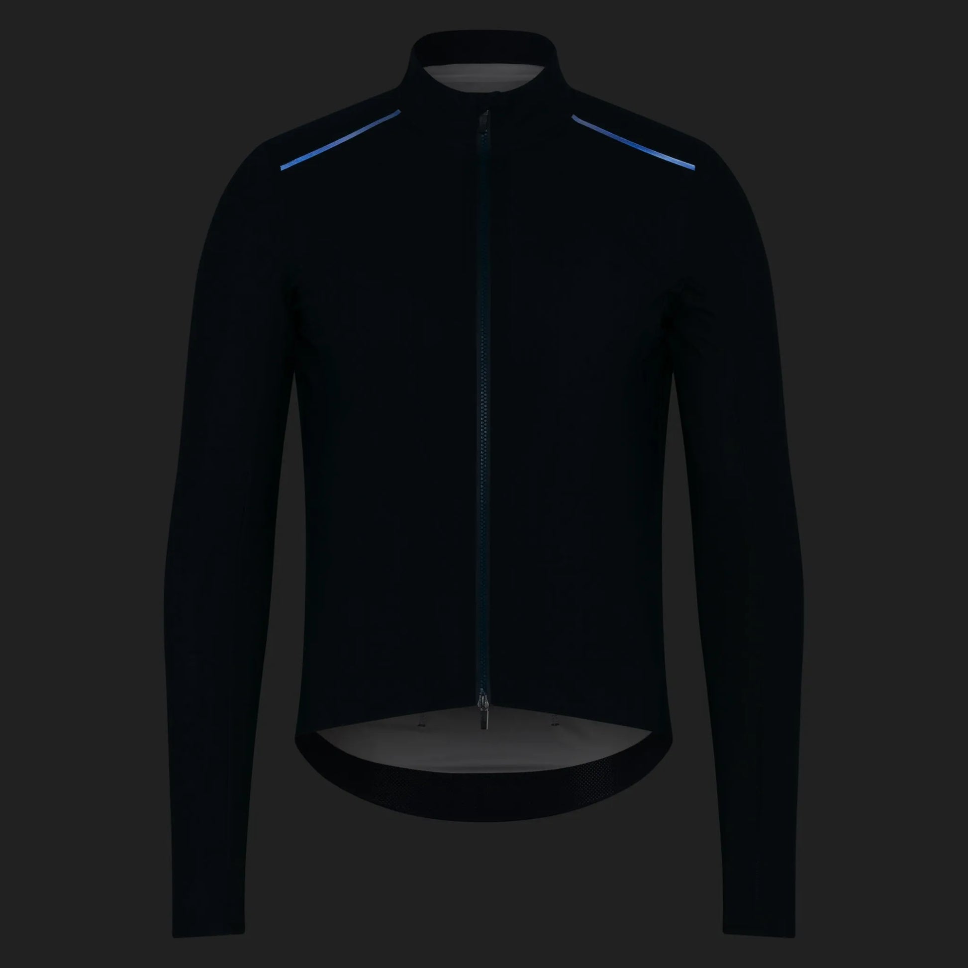 RAPHA Men's Pro Team Long Sleeve Shadow Jersey - Carbono
