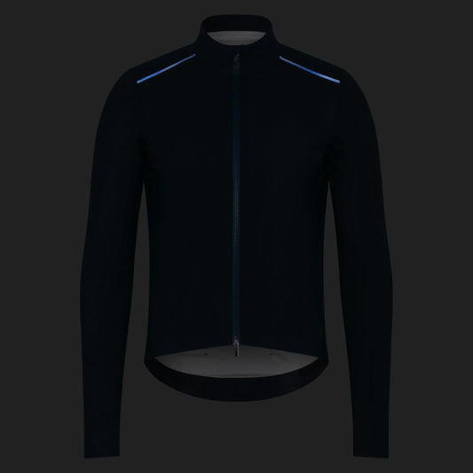 RAPHA Men's Pro Team Long Sleeve Shadow Jersey - Carbono