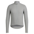 RAPHA Men's Pro Team Long Sleeve Shadow Jersey - Smoky Silver/Rainbow Reflective