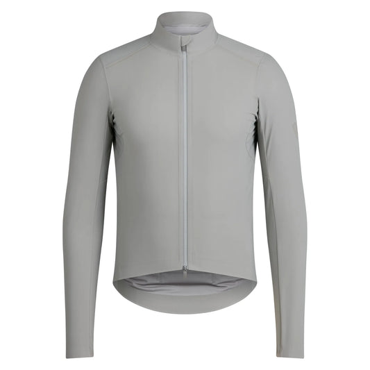 RAPHA Men's Pro Team Long Sleeve Shadow Jersey - Smoky Silver/Rainbow Reflective