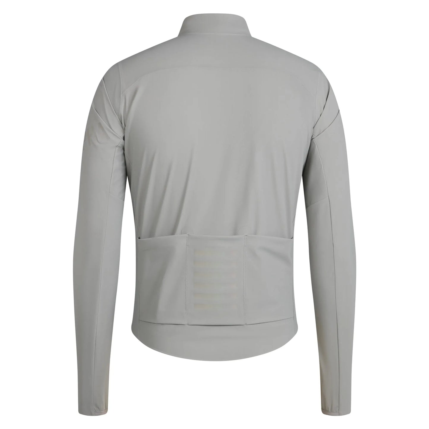 RAPHA Men's Pro Team Long Sleeve Shadow Jersey - Smoky Silver/Rainbow Reflective