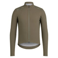 RAPHA Men's Pro Team Long Sleeve Shadow Jersey - Verde Musgo/Blanco