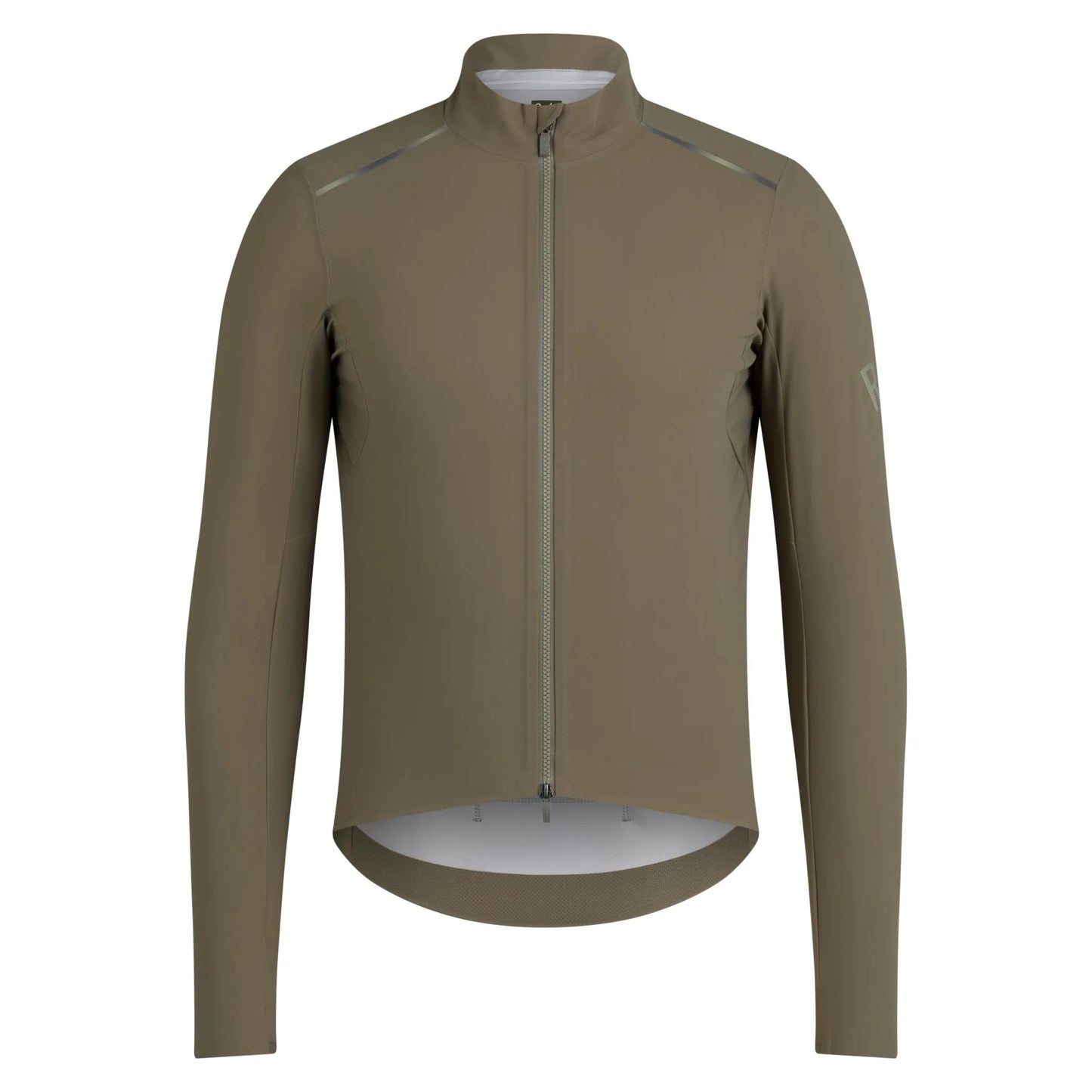 RAPHA Men's Pro Team Long Sleeve Shadow Jersey - Verde Musgo/Blanco