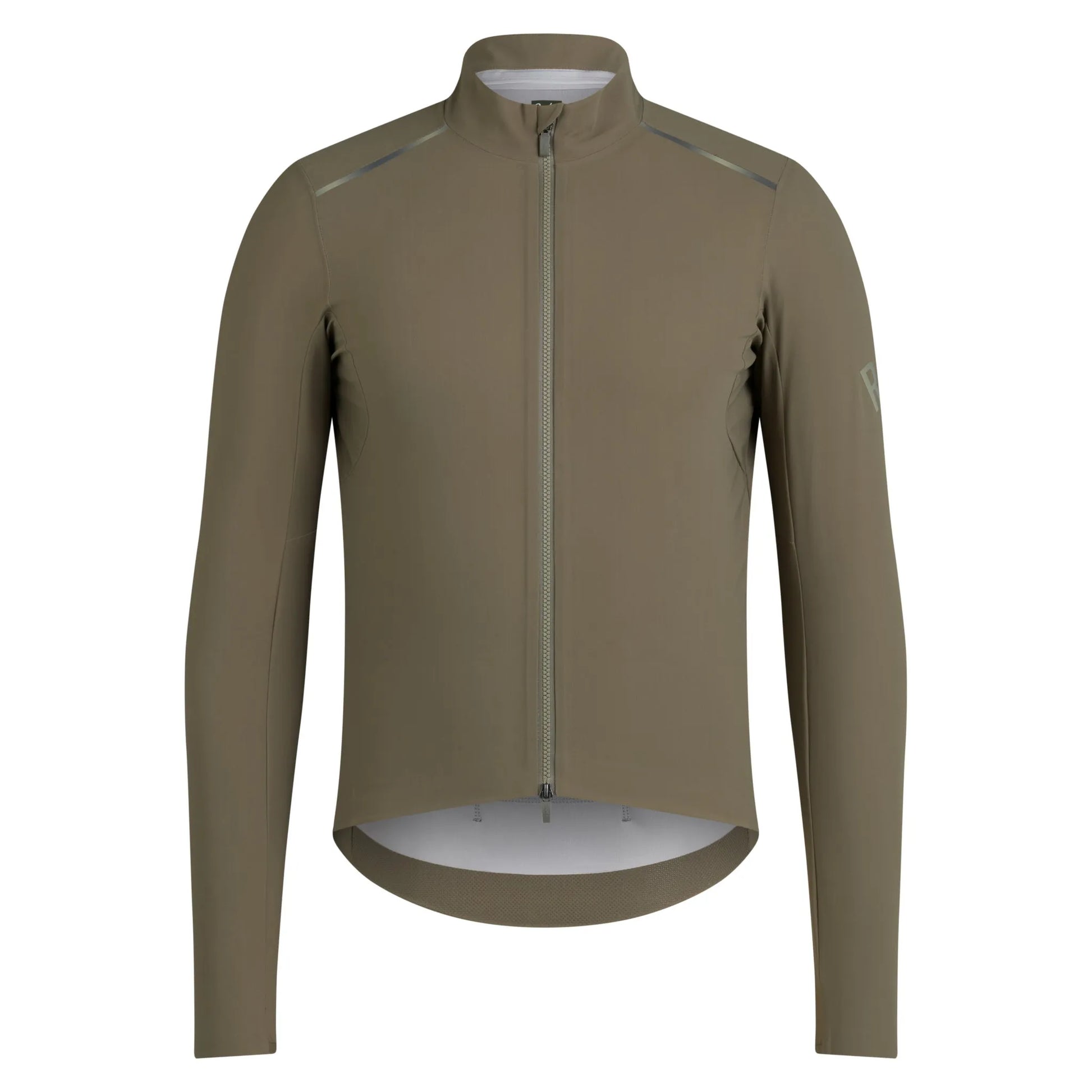 RAPHA Men's Pro Team Long Sleeve Shadow Jersey - Verde Musgo/Blanco