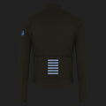 RAPHA Men's Pro Team Long Sleeve Shadow Jersey - Verde Musgo/Blanco
