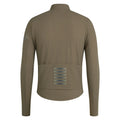 RAPHA Men's Pro Team Long Sleeve Shadow Jersey - Verde Musgo/Blanco
