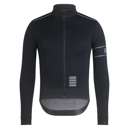 RAPHA Men's Pro Team Long Sleeve Windstopper Jersey - Black/Black
