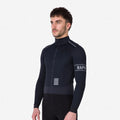 RAPHA Men's Pro Team Long Sleeve Windstopper Jersey - Black/Black
