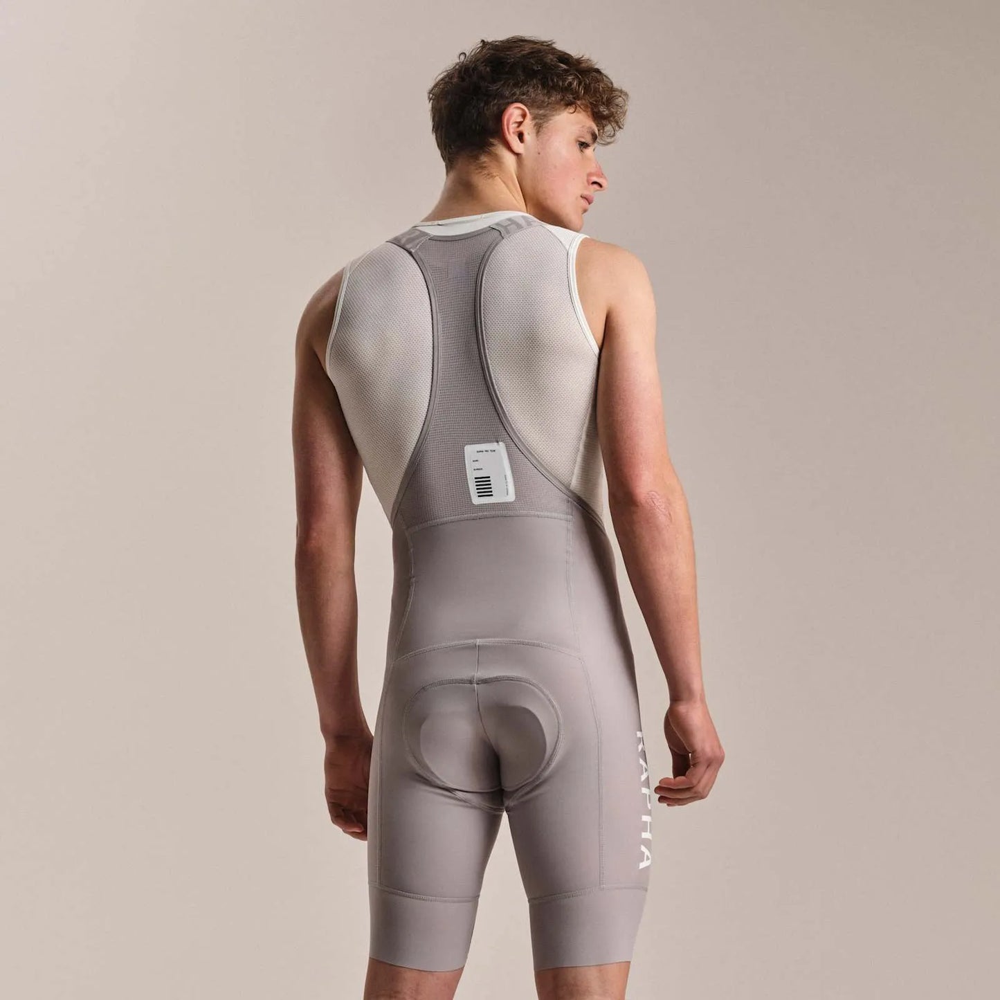 RAPHA Men's Pro Team Training Bib Shorts II Regular - Smoky Silver/Smoky Silver