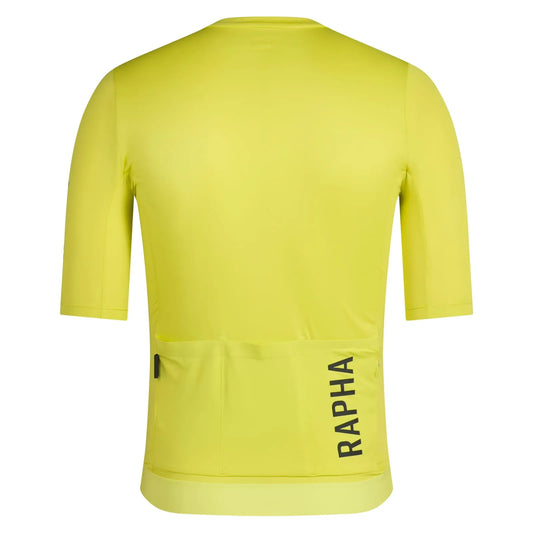 RAPHA Men's Pro Team Training Jersey III - Chartreuse/Black