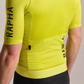 RAPHA Men's Pro Team Training Jersey III - Chartreuse/Black