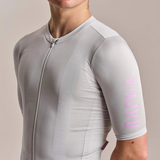 RAPHA Men's Pro Team Training Jersey III - Silver/Quartz